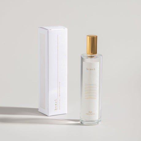 Acai Interior perfume next to white packaging box