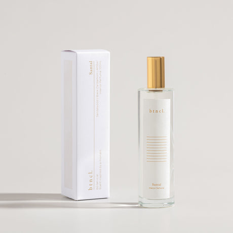 Macedon interior perfume next to white box